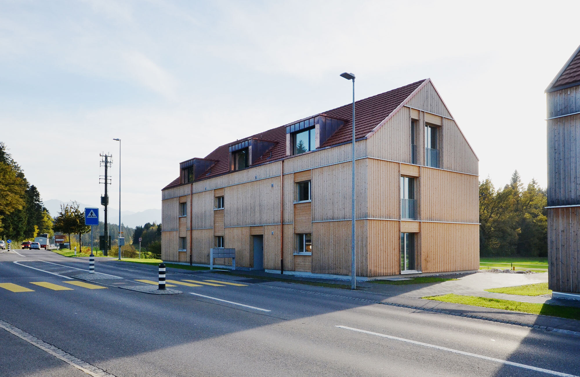 Neubau Mehrfamilienhaus aus Holz