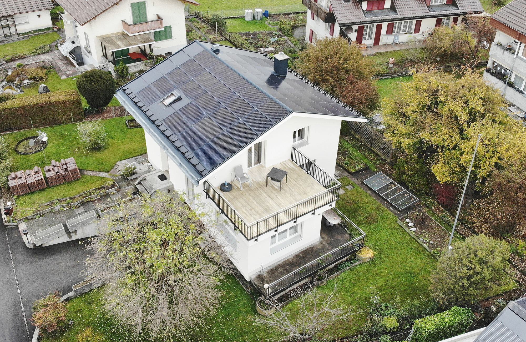 Sanierung Dach und Fotovoltaik-Anlage