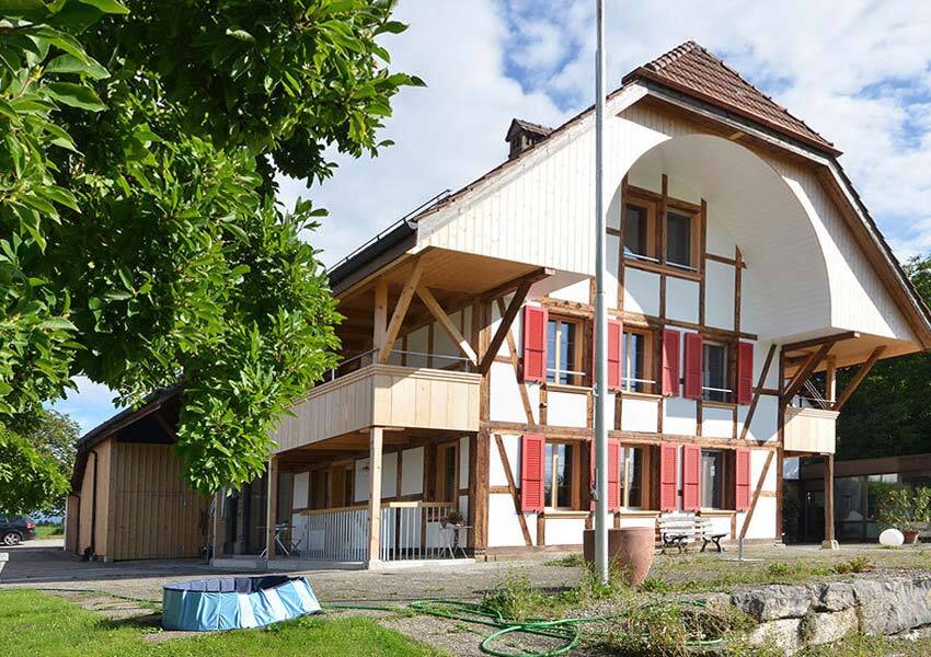 Sanierung Bauernhaus im Holzbau