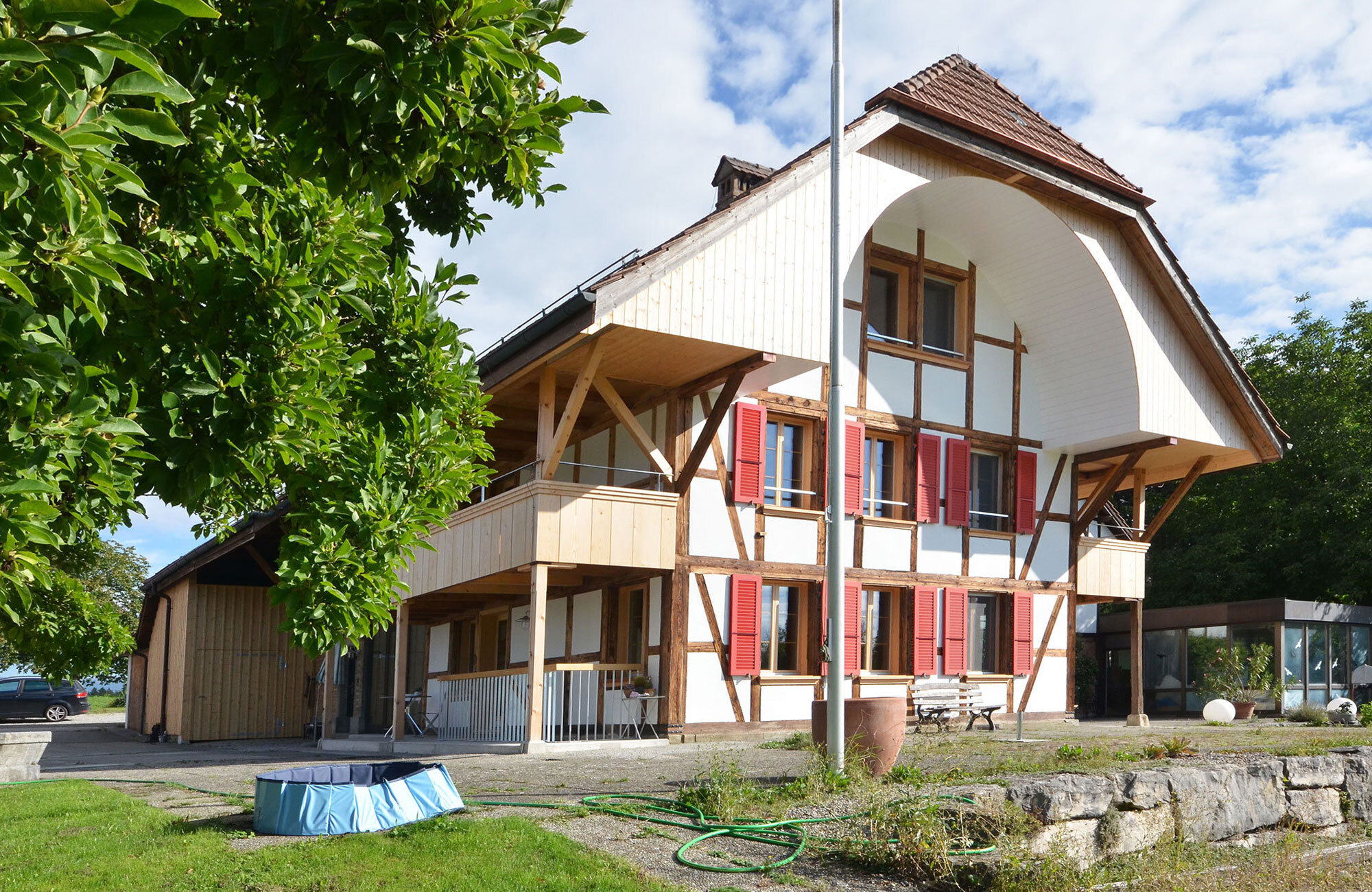 Sanierung Bauernhaus im Holzbau