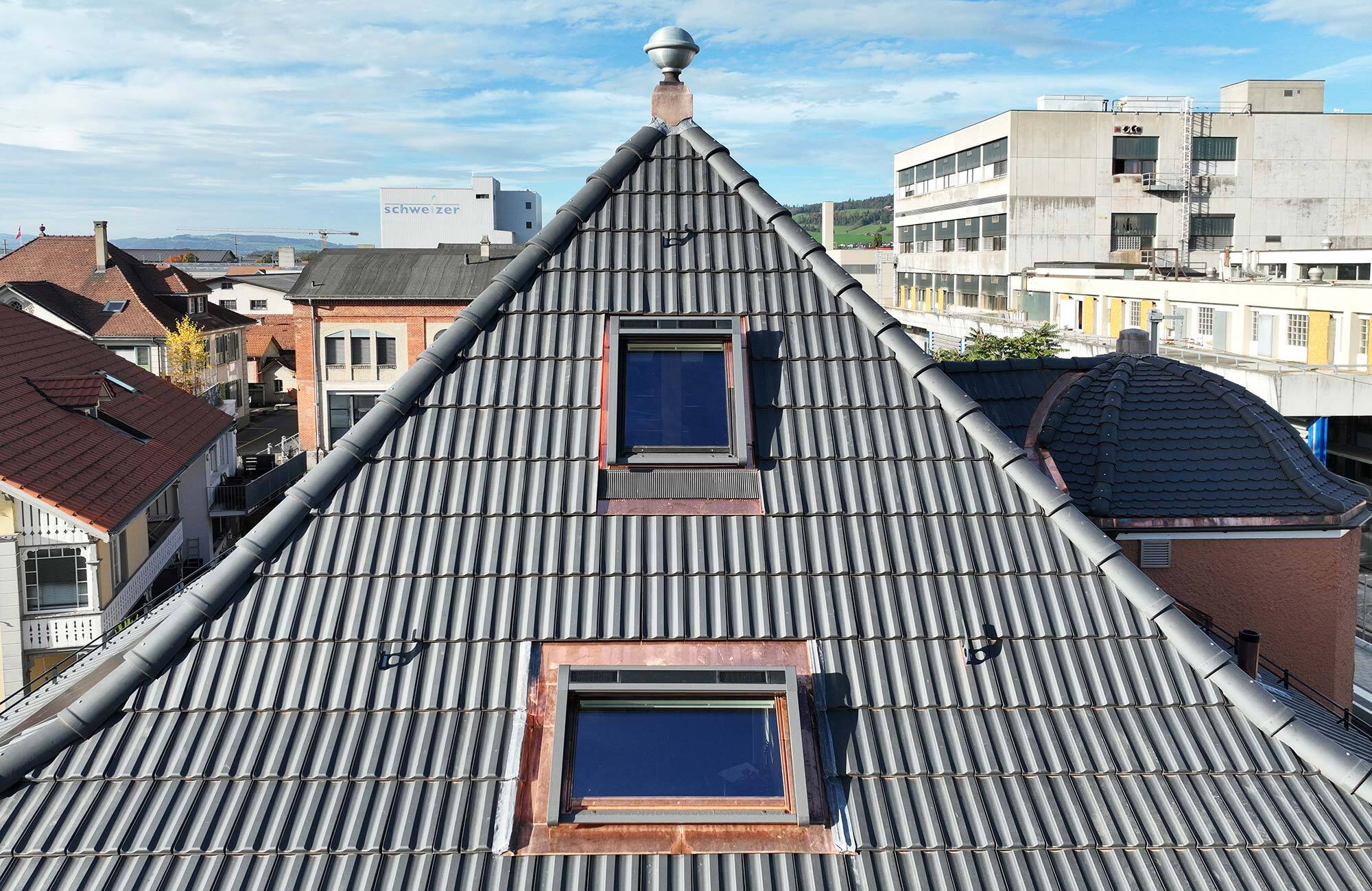 Einbau neue Dachfenster