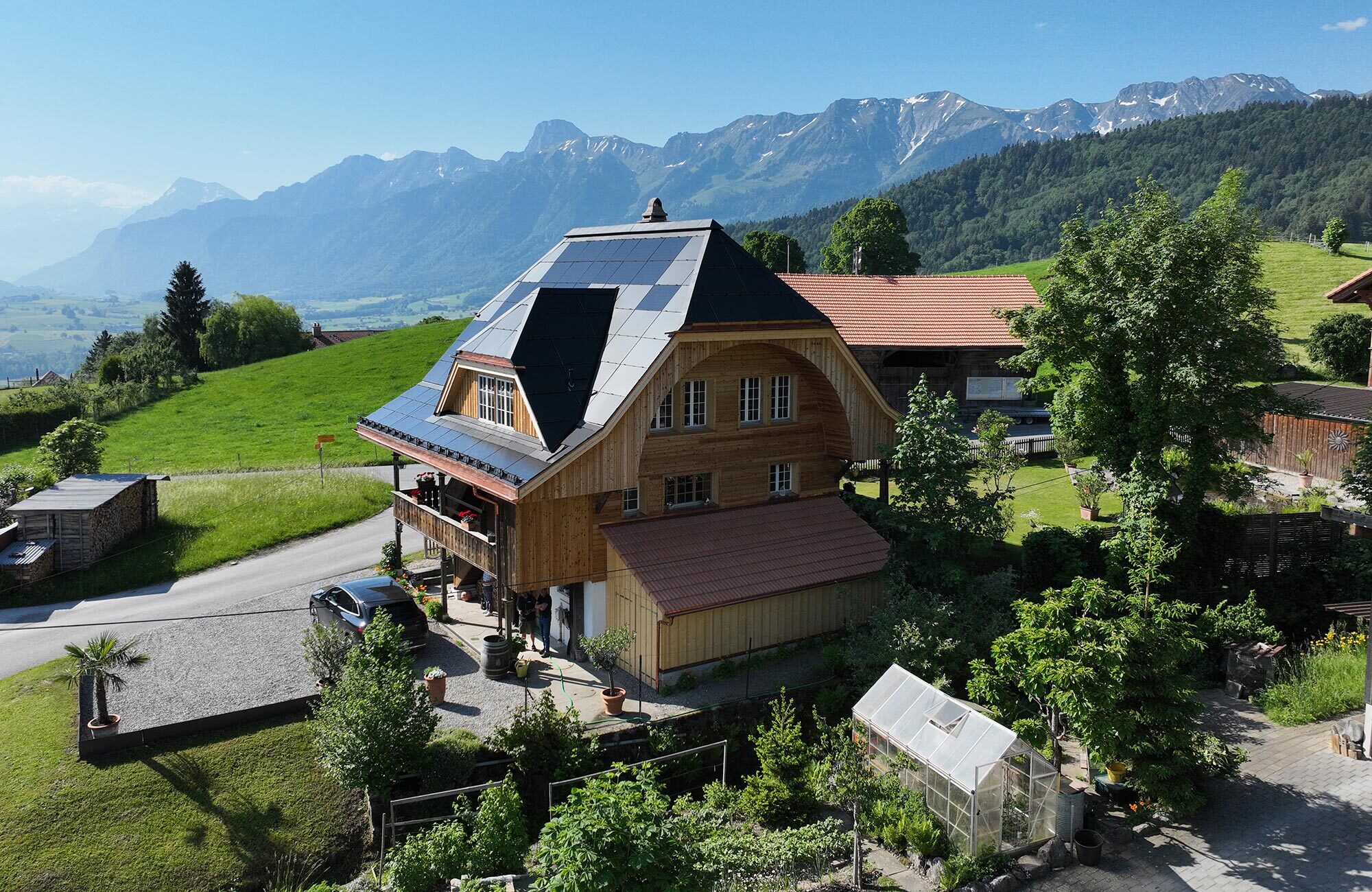 Energetische Dachsanierung bei Holzhaus