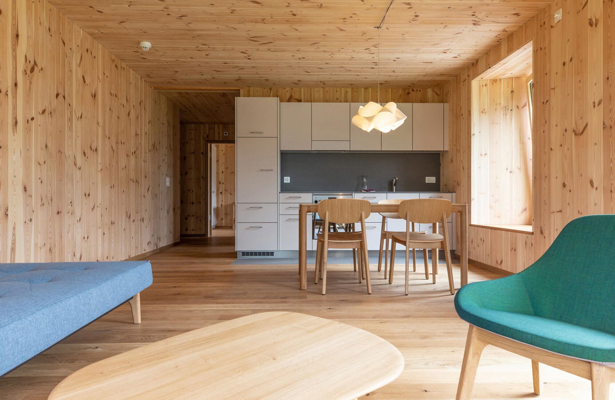 Neue Ferienwohnung mit viel Holz im Kientalerhof