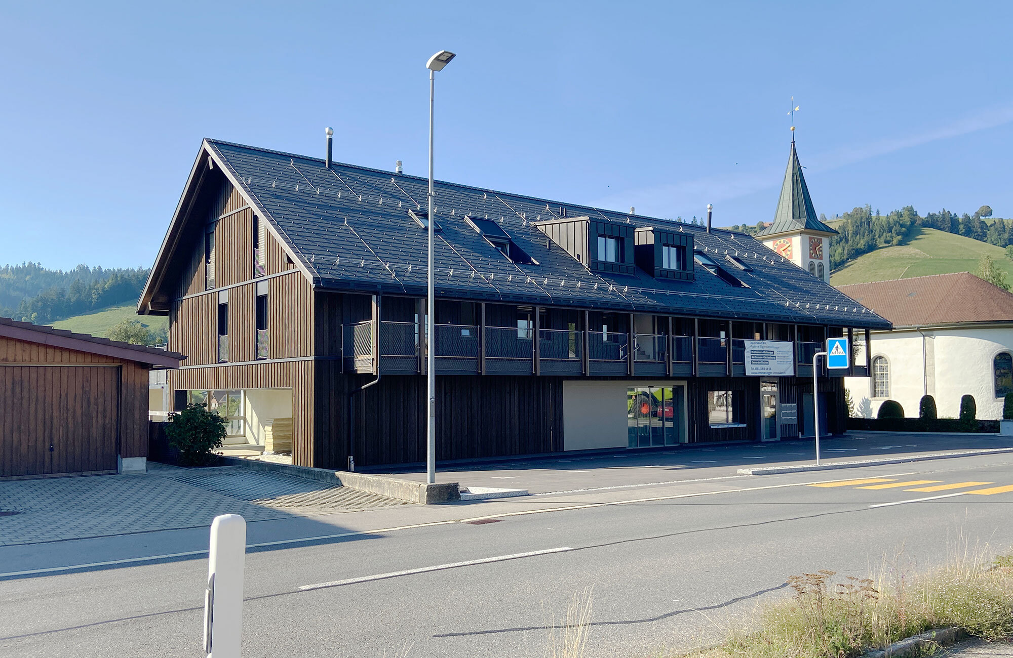 Mehrfamilienhaus in Holzbau