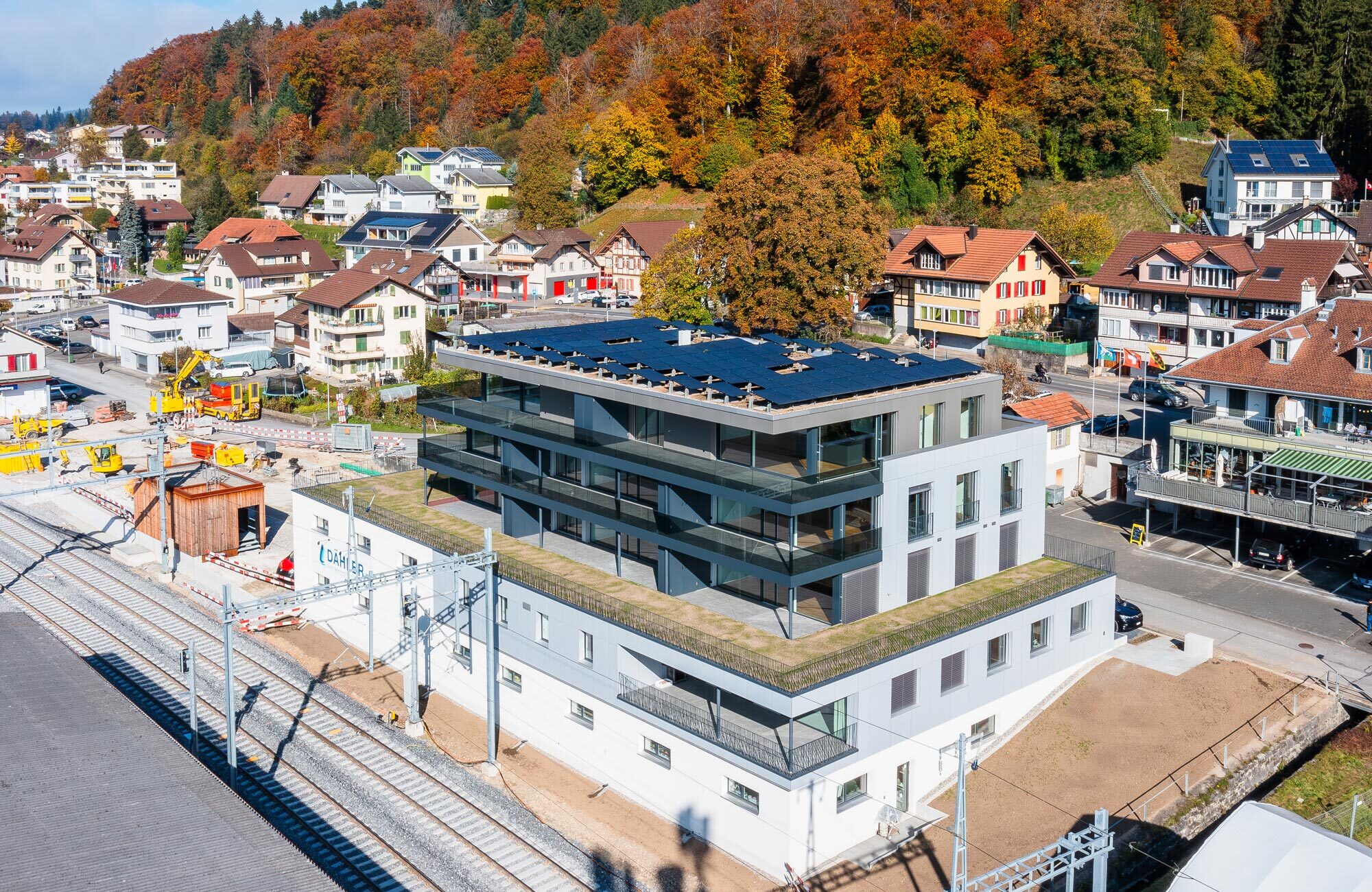 Neubau Wohn- und Gewerbegebäude