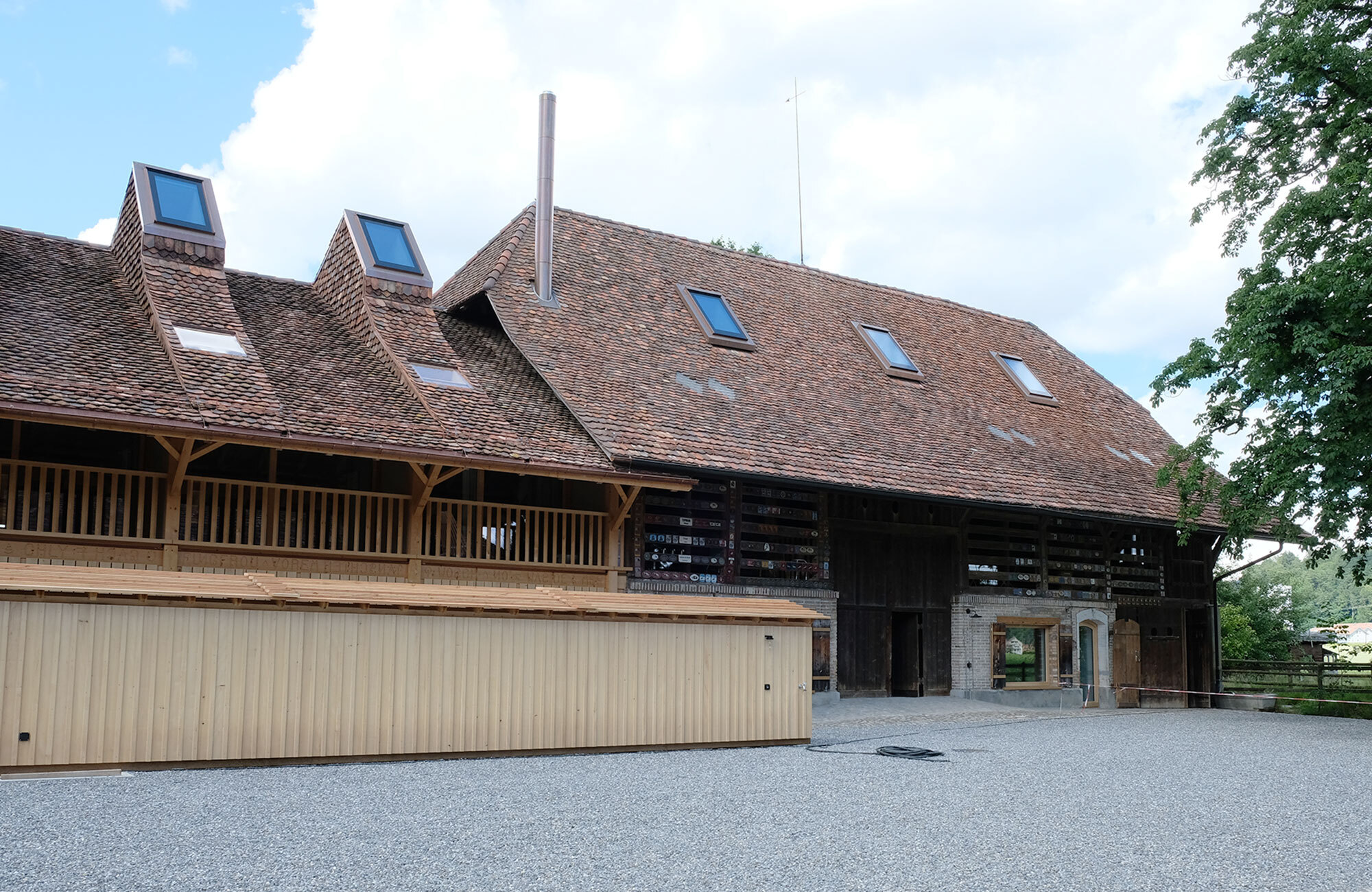 Sanierung im Holzbau Schloss Wittigkofen