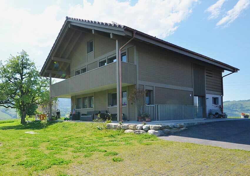 Neubau Einfamilienhaus aus Holz