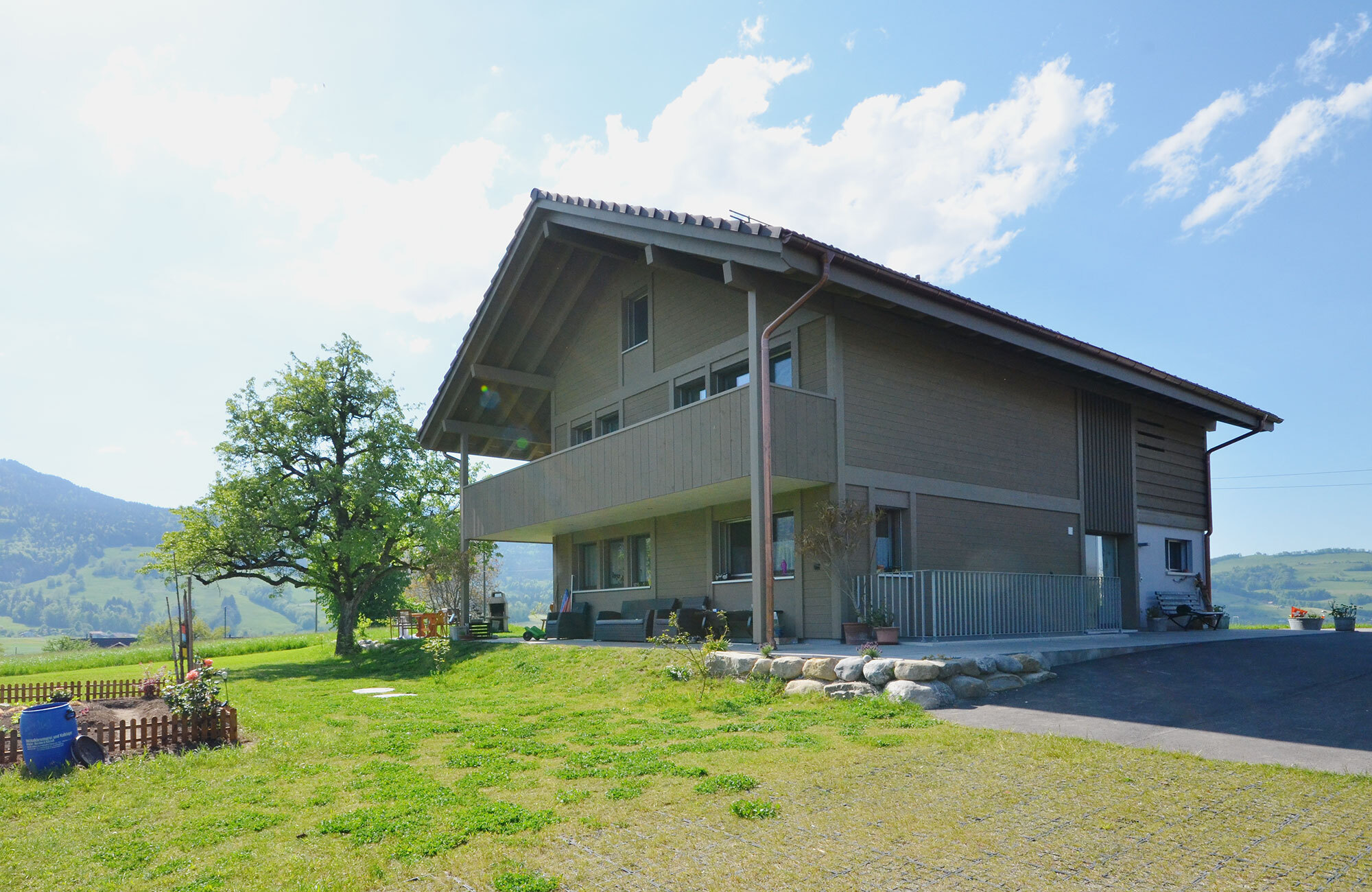 Neubau Einfamilienhaus aus Holz